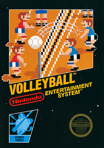 Volleyball (USA, Europe) box art